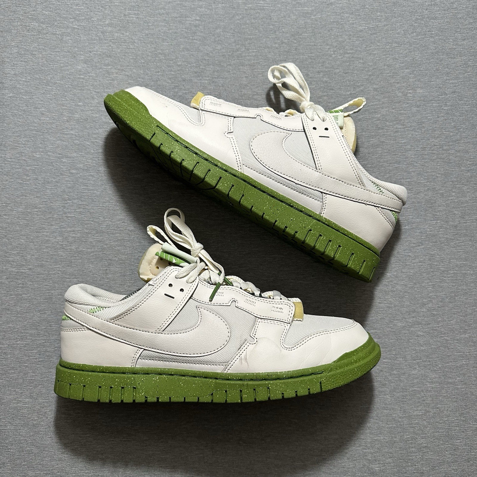 SAOLA Nike Air Dunk Low Uomo Taglia 12 Jumbo Phantom Verde Clorofilla