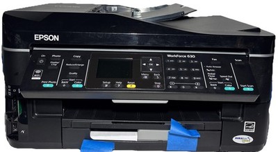 Epson All-in-One Printer WorkForce 630 Wireless Color Inkjet-Needs Ink-Not Teste