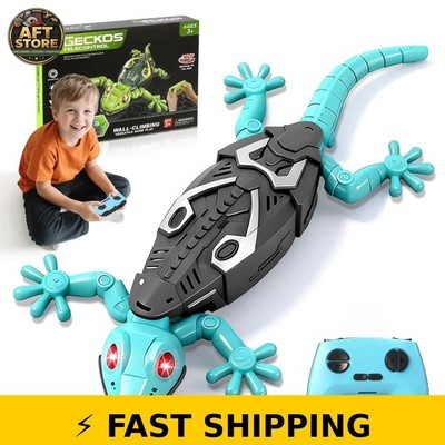 KETIEE RC Wall Crawler Gecko Toy - Remote Control Climbing Lizard