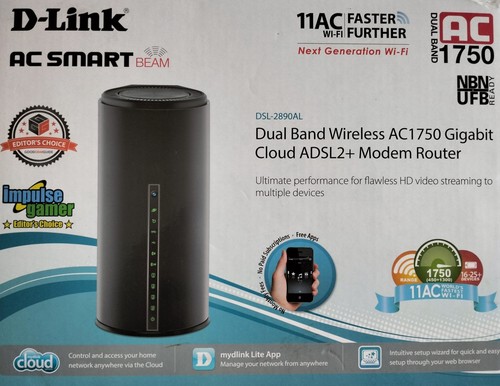 D-Link DIR-868L Wireless AC1750 Dual Band Gigabit Cloud Router AS NEW 11AC WI-FI - Bild 1 von 15