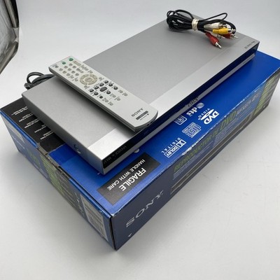 Sony DVP-NS57P Progressive Scan DVD CD Player Silver missing remote, w/Box 
