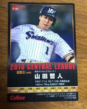 Yamada Tetsuto 2018 Yakult Swallows Baseball Chips Card MLB Rookie Collectible