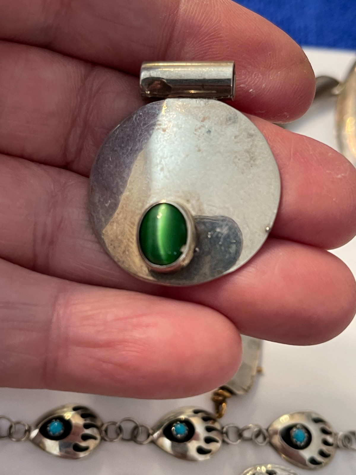 Not Scrap Big Lot  .925 Sterling Silver Bracelets… - image 14