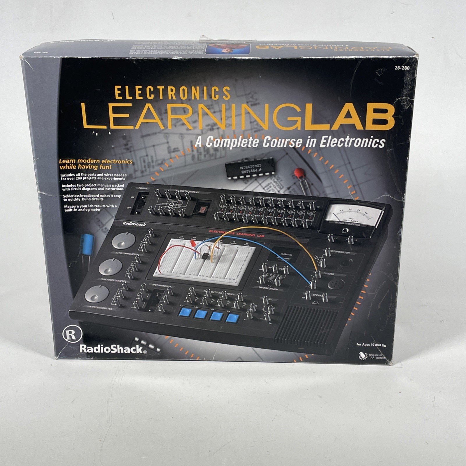Radio Shack Electronics Learning Lab 28-280 Complete Course in Electronics NOB