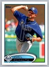 Joel Peralta 2012 Topps Update Tampa Bay Rays #US73