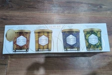BELLEVUE LUXURY CANDLES SOY BLEND 4 SOY BLEND CANDLES 12 oz. each LED FREE WICKS