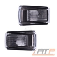 2X Blinker KotflÜGel Weiß Links +Rechts FÜR Volvo 740 850