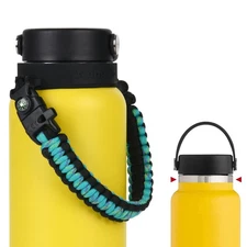 2.0 Paracord Handle Compatible with Hydro Flask 2.0 Wide Mouth Water Bottle 1...