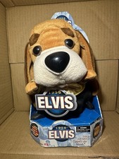 NEW 2003 Elvis Hound Dog Don't Be Cruel Plush Toy 1956 Series IN BOX