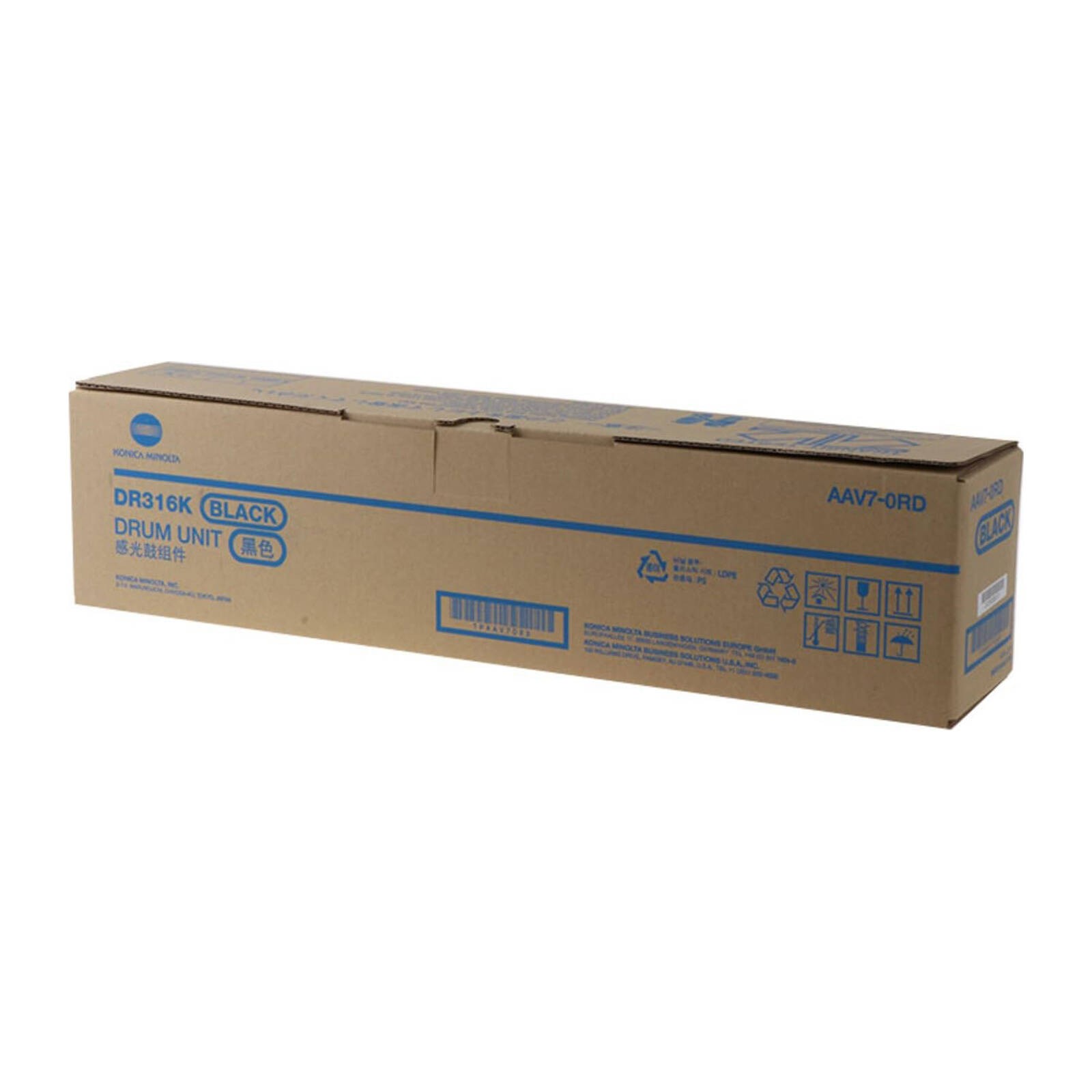 Original Konica Minolta DR316K Black Drum Unit (AAV70RD)