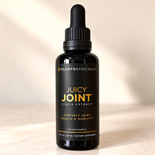 Plants Basically Juicy Joint Liquid Extract Joint Support 2 fl oz (60 mL)
