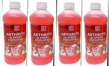 4XLDN Research Arthritis Sport Penetrating Heat Rub Epsom Salt Plus Alcohol 16OZ