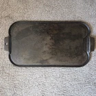 Wagner’s 1891 Original Cast Iron 17 in. Double Griddle