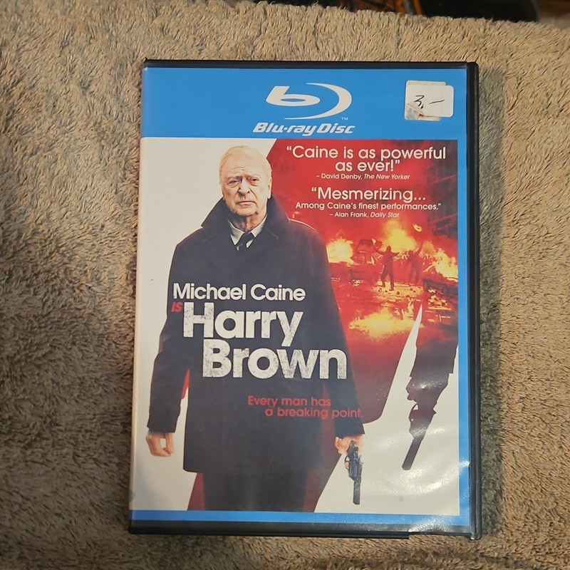 Harry Brown Blu-ray Widescreen R Michael Caine Sony English Subs Blu-ray Case