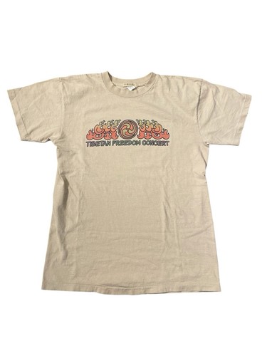 Sonic Youth — VTG Tibetan Freedom Shirt Bjork Biz Ma