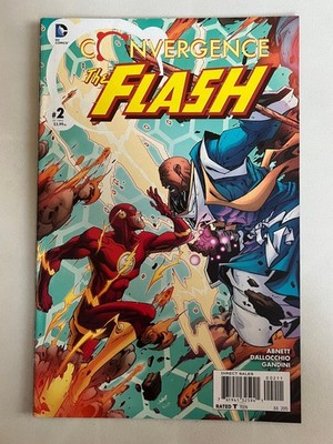 DC Comics Convergence The Flash Issue #2 July 2015 Variant Cover Comic Book