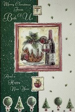 Vintage Jonny Javelin From Both Of Us Christmas Card