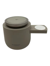 THREEKEY TK-CW303 4-in-1 MagSafe Wireless Charging Station - Sand