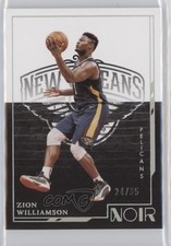 2021-22 Panini Noir Icon Edition Holo Silver 24/35 Zion Williamson #136 7y2