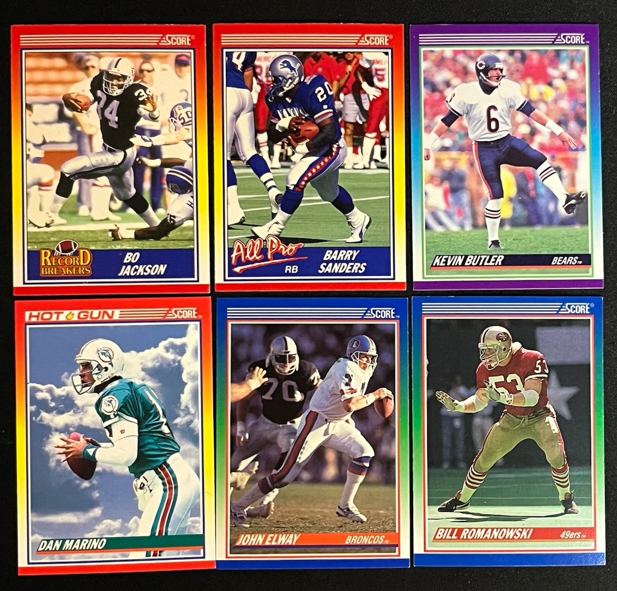 1990 Score NFL Vintage Cards - STACK AND SAVE! 3+ GETS 30% OFF! – Choose Card