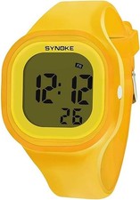 Digital Sports Watches LED Electron 50m Waterproof Luminous Silicone Watch