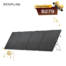 EcoFlow 220W NextGen Solar Panel Kit Waterproof IP68 for Outdoor Camping RV