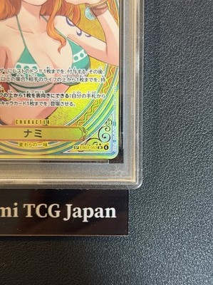 PSA 10 Nami EB03-053 SP SR Parallel ONE PIECE Card Heroines