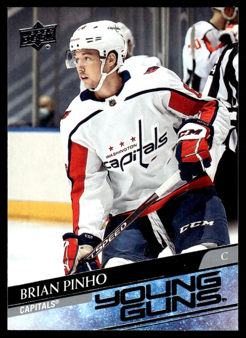 2020-21 Upper Deck Young Guns Brian Pinho Rookie Washington Capitals #475
