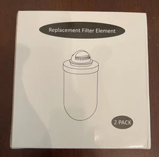 NWT Purewell 2 Pack K8006 Fluoride Reduction Water Filter Replacements