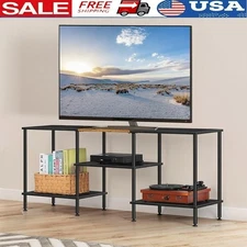 TV Stand 50 Inch TV Industrial Storage Media Console Entertainment Cabinet New