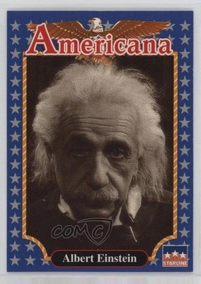 1992 Starline Americana Albert Einstein #26 0kb5