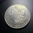 1878-S Morgan Silver Dollar, AU Condition First Year