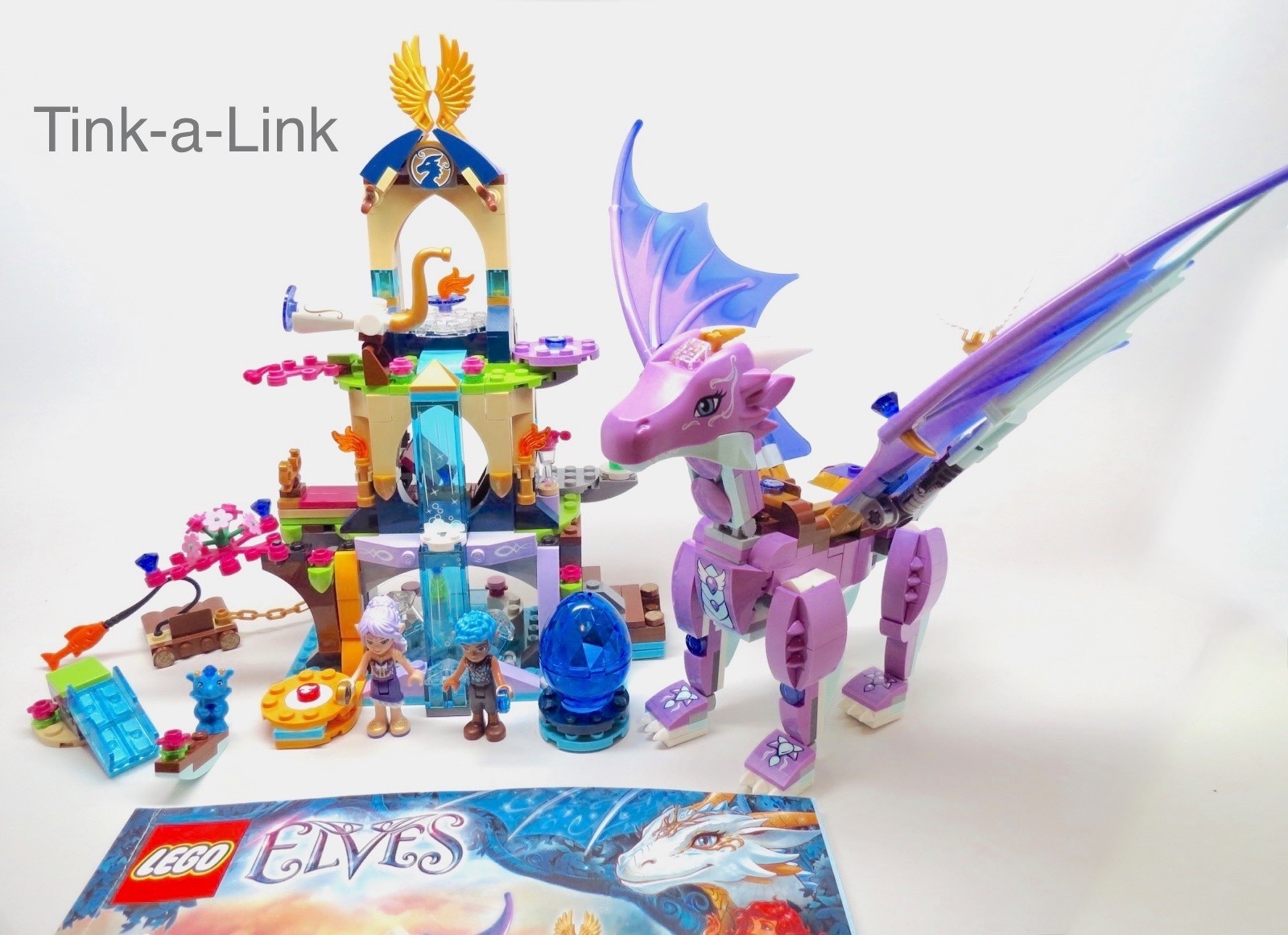 LEGO 41178 The Dragon Sanctuary Elves Set Complete! Aira Tidus Stormsurfer