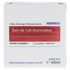 Image of Korres Apothecary Wild Rose Illuminating Night Care 40 ml