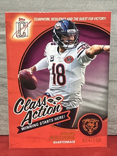2025 Topps Caleb Williams Red (Raw)