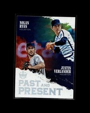 2018 Panini Diamond Kings #PP5 Justin Verlander / Nolan Ryan Past and Present