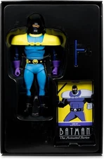 DC Direct Batman Animated Series Figure Lock-Up Black Light Edition Gold Label