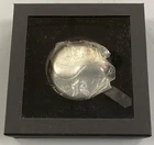 2 YPS 2.50 Ounce Poured .999+ Fine  Silver Ying Yang Bars w/box L23761