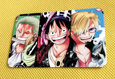 One piece Monkey Straw Hat Pirates Nami Robin Zoro Waifu Art Card