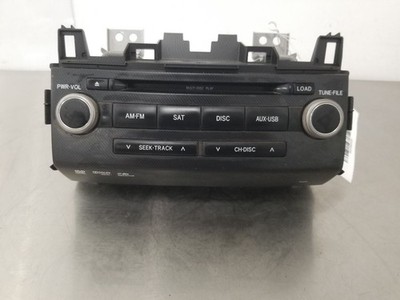 10 TOYOTA LANDCRUISER PIONEER AUDIO SYSTEM RECEIVER CD-CASSETTE 8612060F80