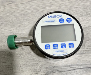 Millipore XX42PSG01L Digital Pressure Gauge 0-100 psi, 0.5% Accuracy, 4" Face