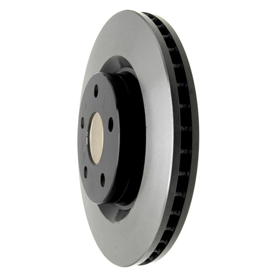 Original ACDelco para Pontiac G8 2008 2009 rotor de freno de disco | sombrero delantero dorado negro Foto 3 de 4