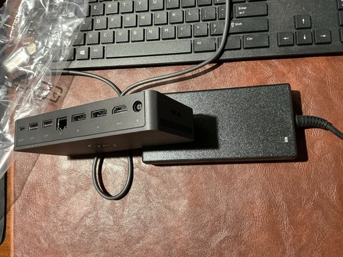 DELL UD22 UNIVERSAL DOCK USB-C DOCKING STATION K22A001 With 130W ADAPTER - Afbeelding 6 van 13