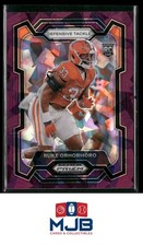 2024 Panini Prizm Draft Picks Ruke Orhorhoro Purple Ice #/149 #148