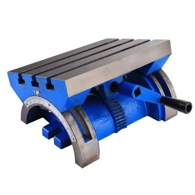 Adjustable Angle Milling Machine 7 Inch Tiltable Angle Table Milling Machine