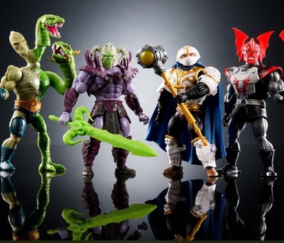 Masters of the Universe Origins BATTLE for ETERNIA 4-Pack Boxed Set Multipack