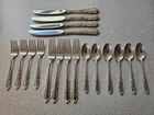 Wallace SHENANDOAH Sterling Silver Flatware Set 18pc 1966-2009 No Monograms