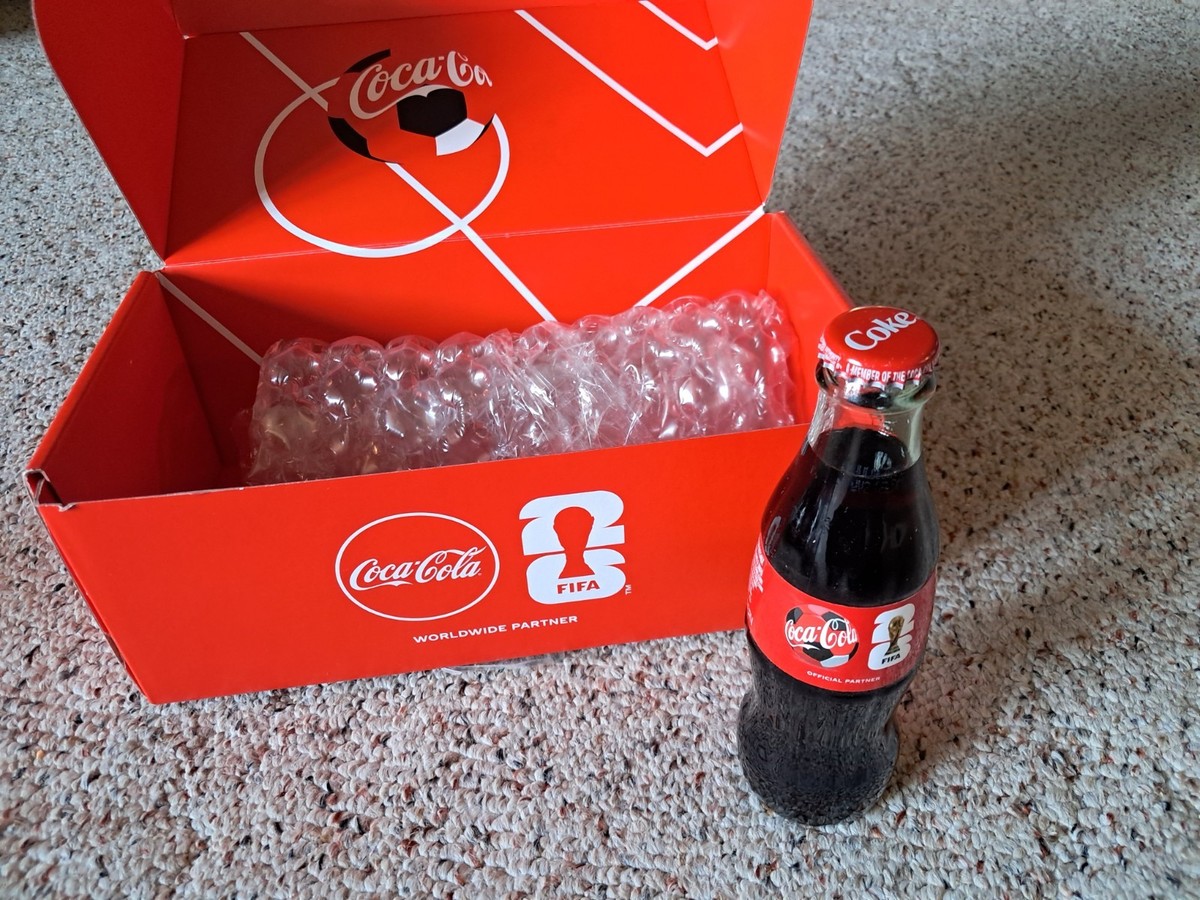 Limited Edition FIFA 2026 VIP Coca-Cola Box With 6 Special Gifts