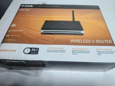 D-Link WBR-1310 54 Mbps 4-Port 10/100 Wireless G Router New