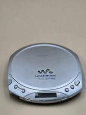 Works But Display Dim Sony Walkman D-E220 ESPMAX Portable CD Player Silver/Gray